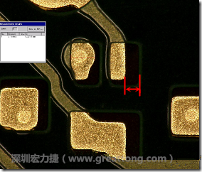 其他零件的防焊層印刷偏移，造成焊墊大小不一的現(xiàn)象。