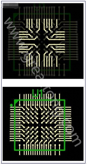 如何布線不同的BGA圈，從最外層開始，直到中心-深圳宏力捷