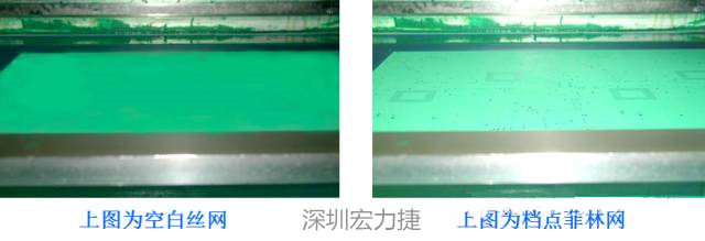 熱風(fēng)整平后導(dǎo)通孔邊緣起泡掉油，采用此工藝方法生產(chǎn)控制比較困難，須工藝工程人員采用特殊的流程及參數(shù)才能確保塞孔質(zhì)量。