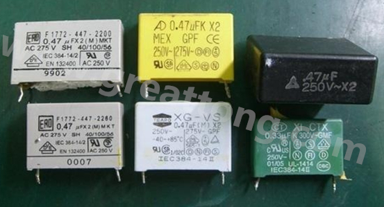 電源板PCBA加工-X電容(Cx，又稱為跨接線路濾波電容)