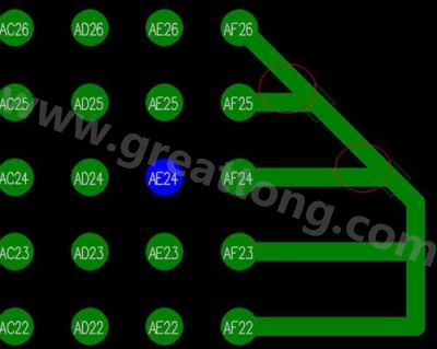 銳角走線正是化學(xué)物質(zhì)得以藏身的‘酸阱’。