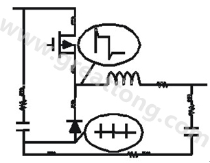 我們的設(shè)計(jì)范例顯示，有高達(dá)3A的電流必須從接地流回到源端(一個(gè)24V汽車電池或一個(gè)24V電源)。