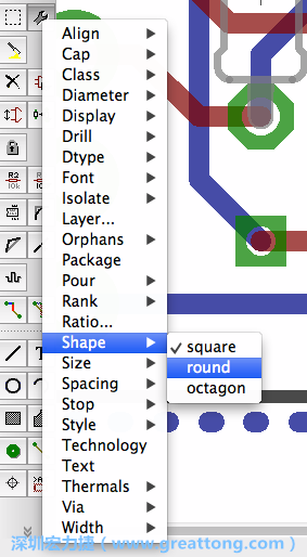 你可以在元件定位或是繪制完成之后，使用「變更/扳手（Change/wrench）」工具來改變元件里很許多多不同的性質(zhì)。