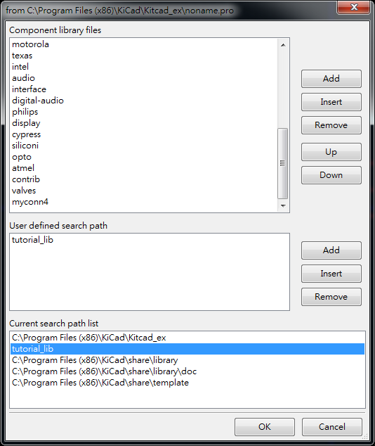 上下兩個視窗都Add 你的library ，在library browser 就可以找到你的library