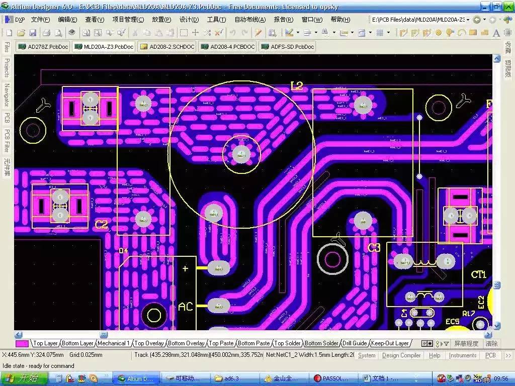 在實(shí)際PCB設(shè)計(jì)中，每條導(dǎo)線還會(huì)受到焊盤和過(guò)孔的影響